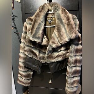 Bebe fur jacket